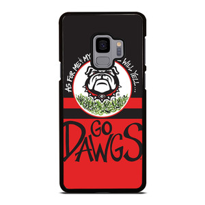 GEORGIA BULLDOGS DAWGS STRIP Samsung Galaxy S9 Case GEORGIA BULLDOGS DAWGS STRIP Samsung Galaxy S9 Case