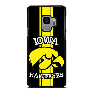 IOWA HAWKEYES STRIPS LOGO FOOTBALL TEAM Samsung Galaxy S9 Case