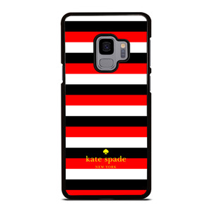KATE SPADE PATTERN RED BLACK Samsung Galaxy S9 Case KATE SPADE PATTERN RED BLACK Samsung Galaxy S9 Case