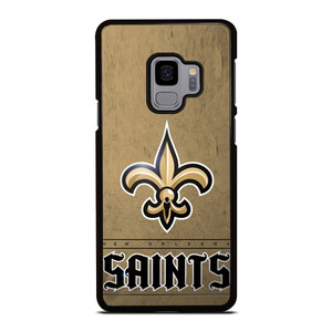 NEW ORLEANS SAINTS LOGO AND BACKGROUND Samsung Galaxy S9 Case NEW ORLEANS SAINTS LOGO AND BACKGROUND Samsung Galaxy S9 Case