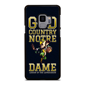NOTRE DAME FIGHTING GOD COUNTRY Samsung Galaxy S9 Case