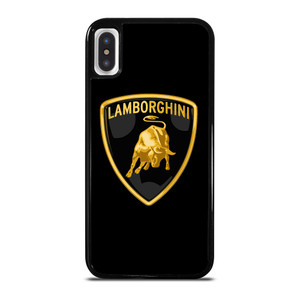 BLACK LAMBORGHINI iPhone X / XS Case BLACK LAMBORGHINI iPhone X / XS Case