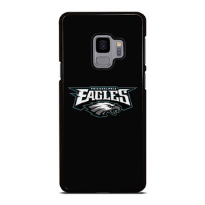 PHILADELPHIA EAGLES LOGO BLACK Samsung Galaxy S9 Case