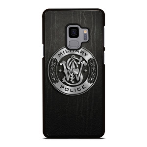 SMITH AND WESSON MILITARY POLICE METAL LOGO Samsung Galaxy S9 Case