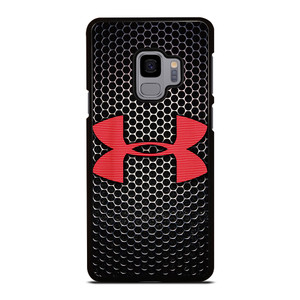 UNDER ARMOUR BLACK SYMBOL RED Samsung Galaxy S9 Case