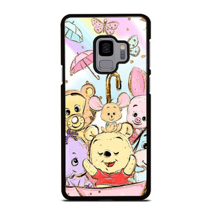 WINNIE THE POOH AND FRIENDS UMBRELA Samsung Galaxy S9 Case WINNIE THE POOH AND FRIENDS UMBRELA Samsung Galaxy S9 Case
