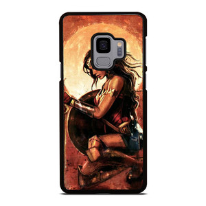 WONDER WOMAN SUPER HERO DC ART Samsung Galaxy S9 Case WONDER WOMAN SUPER HERO DC ART Samsung Galaxy S9 Case