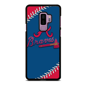 ATLANTA BRAVES ICON BALL BASEBALL Samsung Galaxy S9 Plus Case