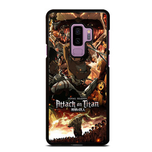 ATTACK ON TITAN ALL CHARACTER FINAL SEASON Samsung Galaxy S9 Plus Case