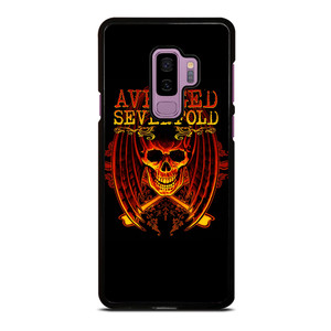 AVENGED SEVENFOLD A7X SKULL ICON Samsung Galaxy S9 Plus Case AVENGED SEVENFOLD A7X SKULL ICON Samsung Galaxy S9 Plus Case