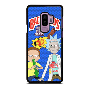 BACKWOODS RICK AND MORTY BLUE Samsung Galaxy S9 Plus Case