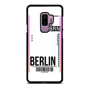 BERLIN BOARDING PASS Samsung Galaxy S9 Plus Case BERLIN BOARDING PASS Samsung Galaxy S9 Plus Case