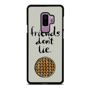 BEST FRIENDS DON'T LIE WAFFLE STRANGER THINGS Samsung Galaxy S9 Plus Case BEST FRIENDS DON'T LIE WAFFLE STRANGER THINGS Samsung Galaxy S9 Plus Case