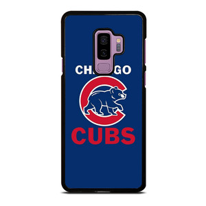 CHICAGO CUBS BLUE RED LOGO BASEBALL Samsung Galaxy S9 Plus Case CHICAGO CUBS BLUE RED LOGO BASEBALL Samsung Galaxy S9 Plus Case