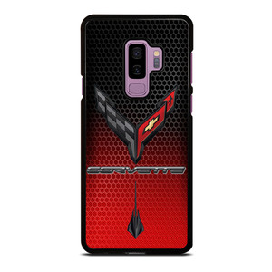 CORVETTE CHEVY STINGRAY LOGO RED Samsung Galaxy S9 Plus Case CORVETTE CHEVY STINGRAY LOGO RED Samsung Galaxy S9 Plus Case