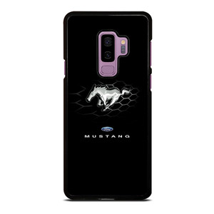 FORD MUSTANG LOGO BLACK Samsung Galaxy S9 Plus Case