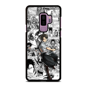 LEVI ACKERMAN ATTACK ON TITAN MANGA CARTOON Samsung Galaxy S9 Plus Case