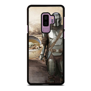 MANDALORIAN AND BABY YODA STAR WARS Samsung Galaxy S9 Plus Case MANDALORIAN AND BABY YODA STAR WARS Samsung Galaxy S9 Plus Case