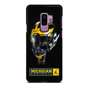 MICHIGAN WOLVERINES FOOTBALL HELMET Samsung Galaxy S9 Plus Case MICHIGAN WOLVERINES FOOTBALL HELMET Samsung Galaxy S9 Plus Case