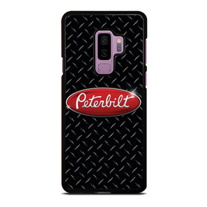 PETERBILT TRUCK PLATE BLACK Samsung Galaxy S9 Plus Case