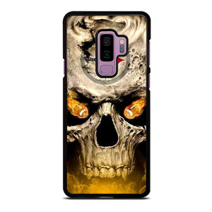 PITTSBURGH STEELERS FOOTBALL SKULL Samsung Galaxy S9 Plus Case