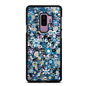 TAKASHI MURAKAMI FLOWERS BLUE Samsung Galaxy S9 Plus Case