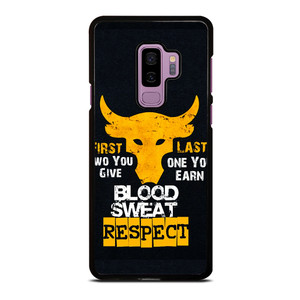 UNDER ARMOUR PROJECT ROCK BLOOD SWEAT Samsung Galaxy S9 Plus Case