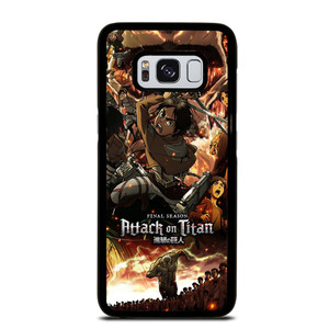 ATTACK ON TITAN ALL CHARACTER FINAL SEASON Samsung Galaxy S8 Case