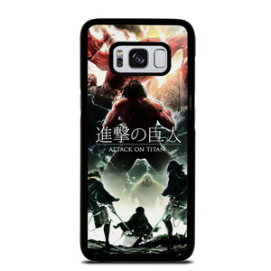 ATTACK ON TITAN ALL CHARACTER FINAL Samsung Galaxy S8 Case