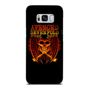 AVENGED SEVENFOLD A7X SKULL ICON Samsung Galaxy S8 Case AVENGED SEVENFOLD A7X SKULL ICON Samsung Galaxy S8 Case