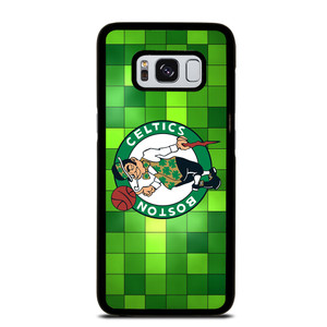 BOSTON CELTICS BASKETBALL SQUARE LOGO Samsung Galaxy S8 Case BOSTON CELTICS BASKETBALL SQUARE LOGO Samsung Galaxy S8 Case