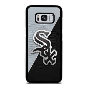 CHICAGO WHITE SOX WHITE BLACK Samsung Galaxy S8 Case CHICAGO WHITE SOX WHITE BLACK Samsung Galaxy S8 Case