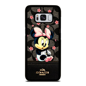 COACH NEW YORK LOGO BABY MINNIE MOUSE Samsung Galaxy S8 Case COACH NEW YORK LOGO BABY MINNIE MOUSE Samsung Galaxy S8 Case