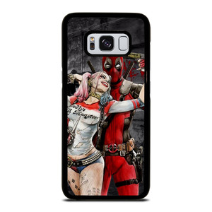 DEADPOOL HARLEY QUINN ART LOVE Samsung Galaxy S8 Case DEADPOOL HARLEY QUINN ART LOVE Samsung Galaxy S8 Case