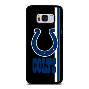 INDIANAPOLIS COLTS STRIPS LOGO NFL FOOTBALL Samsung Galaxy S8 Case INDIANAPOLIS COLTS STRIPS LOGO NFL FOOTBALL Samsung Galaxy S8 Case