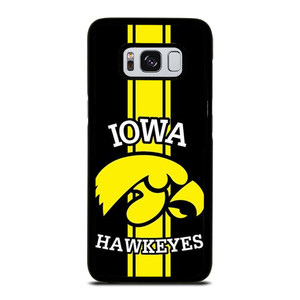 IOWA HAWKEYES STRIPS LOGO FOOTBALL TEAM Samsung Galaxy S8 Case