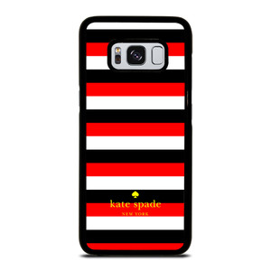 KATE SPADE PATTERN RED BLACK Samsung Galaxy S8 Case KATE SPADE PATTERN RED BLACK Samsung Galaxy S8 Case
