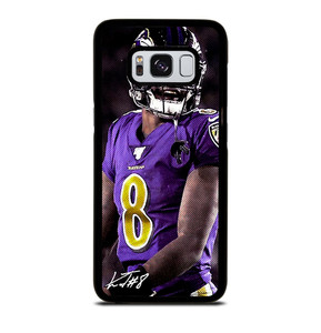 LAMAR JACKSON BALTIMORE RAVENS SIGNATURE Samsung Galaxy S8 Case