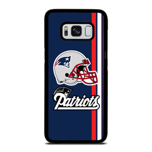 NEW ENGLAND PATRIOTS STRIPS HELMET Samsung Galaxy S8 Case