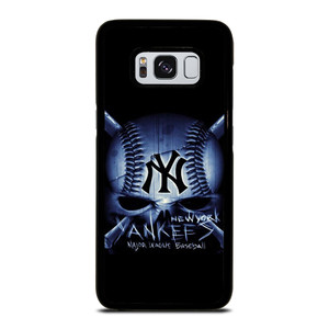 NEW YORK YANKEES BASEBALL SKULL Samsung Galaxy S8 Case NEW YORK YANKEES BASEBALL SKULL Samsung Galaxy S8 Case