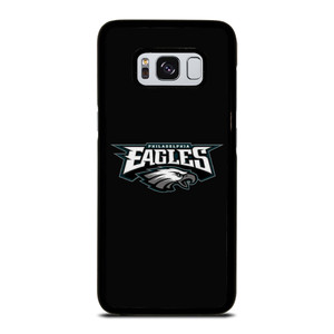 PHILADELPHIA EAGLES LOGO BLACK Samsung Galaxy S8 Case