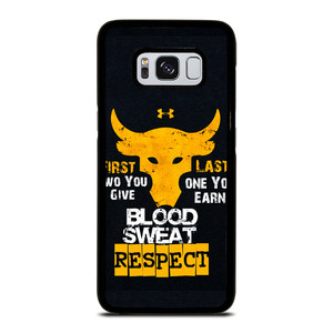 UNDER ARMOUR PROJECT ROCK BLOOD SWEAT Samsung Galaxy S8 Case