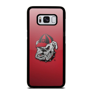 UNIVERSITY OF GEORGIA BULLDOGS UGA RED HAT Samsung Galaxy S8 Case UNIVERSITY OF GEORGIA BULLDOGS UGA RED HAT Samsung Galaxy S8 Case