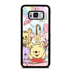 WINNIE THE POOH AND FRIENDS UMBRELA Samsung Galaxy S8 Case WINNIE THE POOH AND FRIENDS UMBRELA Samsung Galaxy S8 Case