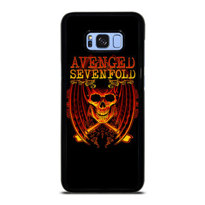 AVENGED SEVENFOLD A7X SKULL ICON Samsung Galaxy S8 Plus Case AVENGED SEVENFOLD A7X SKULL ICON Samsung Galaxy S8 Plus Case