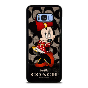 COACH NEW YORK BLACK MINNIE MOUSE Samsung Galaxy S8 Plus Case COACH NEW YORK BLACK MINNIE MOUSE Samsung Galaxy S8 Plus Case
