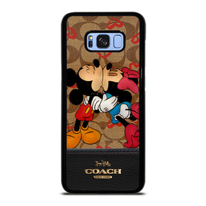 COACH NEW YORK BROWN MICKEY AND MINNIE MOUSE Samsung Galaxy S8 Plus Case COACH NEW YORK BROWN MICKEY AND MINNIE MOUSE Samsung Galaxy S8 Plus Case