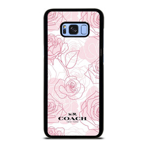 COACH NEW YORK PINK ROSES Samsung Galaxy S8 Plus Case COACH NEW YORK PINK ROSES Samsung Galaxy S8 Plus Case