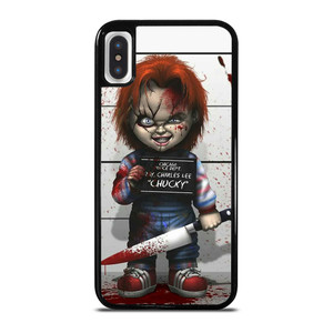 CHUCKY DOLL WITH KNIFE iPhone X / XS Case