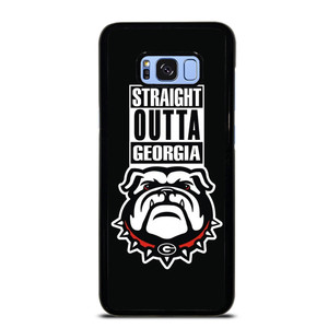 GEORGIA BULLDOGS UGA STRAIGHT OUTTA Samsung Galaxy S8 Plus Case